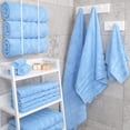 thumbnail image 2 of Juego de toallas de baño American Soft Linen Luxury, 4 piezas, 100% algodón, 2 of 9