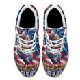 thumbnail image 2 of Rooster Happy 4th Of July Shoes Lightweight Comfortable Running Shoes for Men Women White Size 4.5, 2 of 7