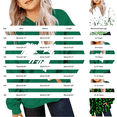 thumbnail image 2 of Otqutp Kids Girls St Patricks Day Shirt 2026 Cute Shamrock Printed Long Sleeve Sweatshirt Teen Pullover Hoodie Funny Irish Clothes, 2 of 4