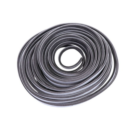 

said 1 Roll 9x5mm Self-adhesive Doors Windows Sealing Strip Simple Practical Sound Insulation Waterproof Sealing Adhesive Tape for Bedroom Living Room Dining Room