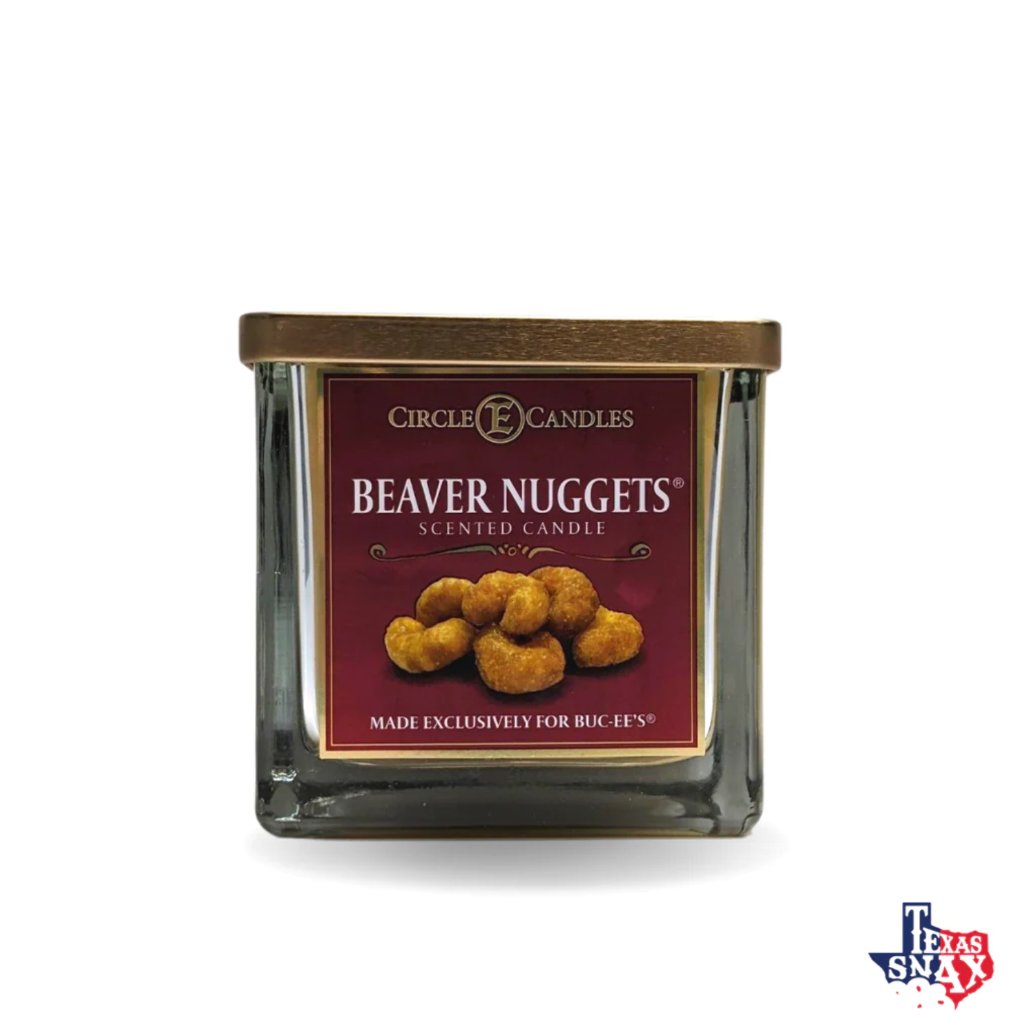 Long Lasting Bucee's Beaver Nugget Scented Candle, Ideal Home