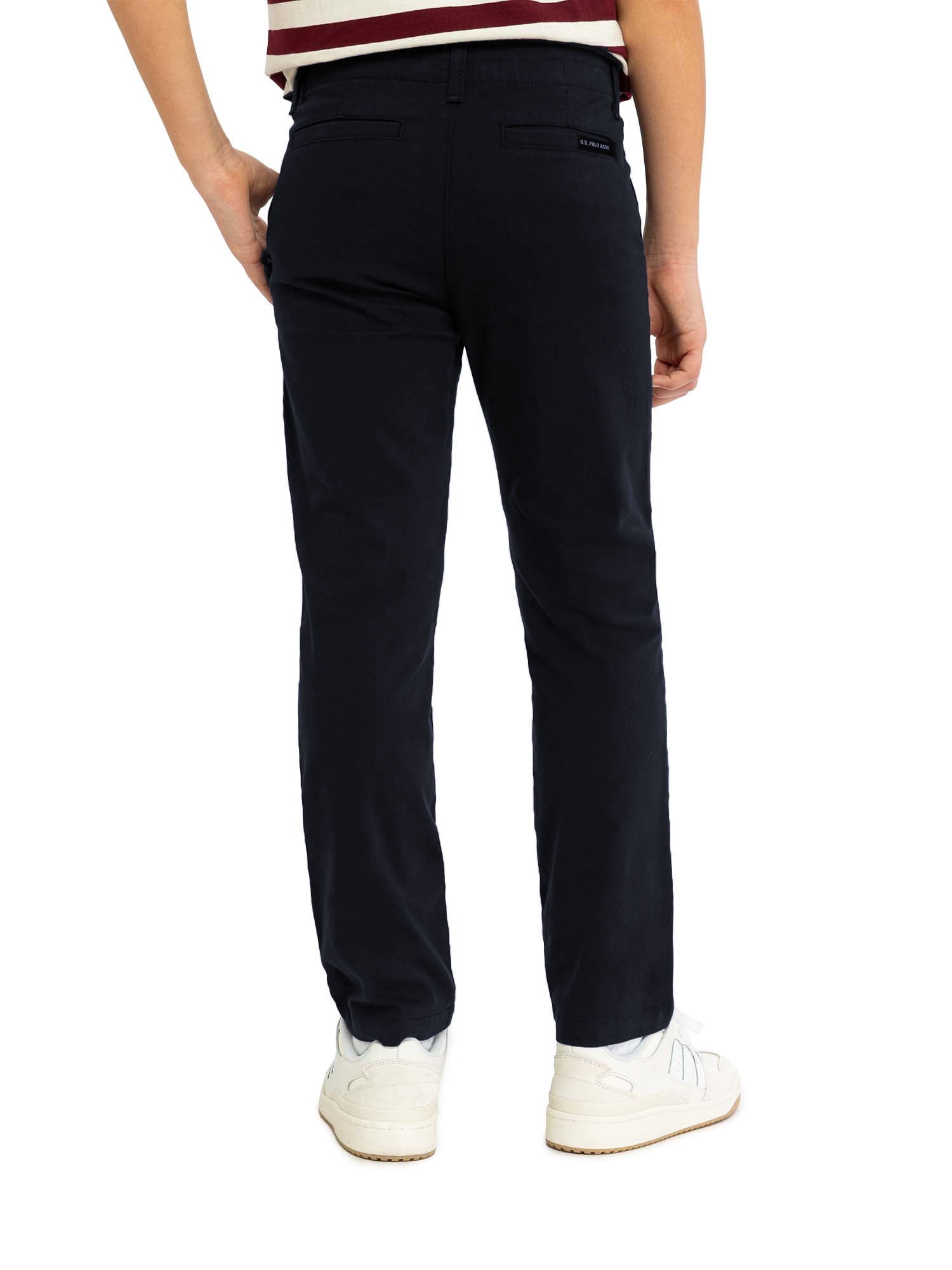 U.S. Polo Assn. Boys Lived in Chino Pant, Sizes 4-18