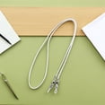 thumbnail image 3 of Minkissy Chaîne de Lunettes pour Hommes 1Ensemble Chaîne de Lunettes de Soleil Collier Blanc, 3 of 5