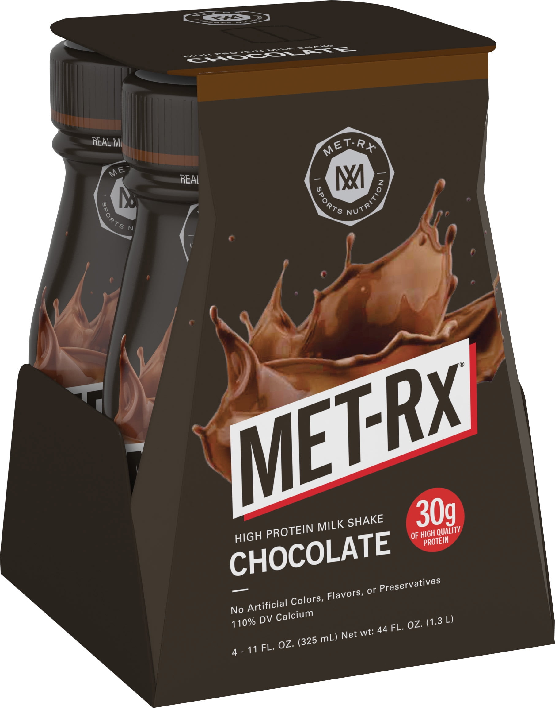 METRx® High Protein Milk Shake Chocolate, 11 ounce, 4 pack