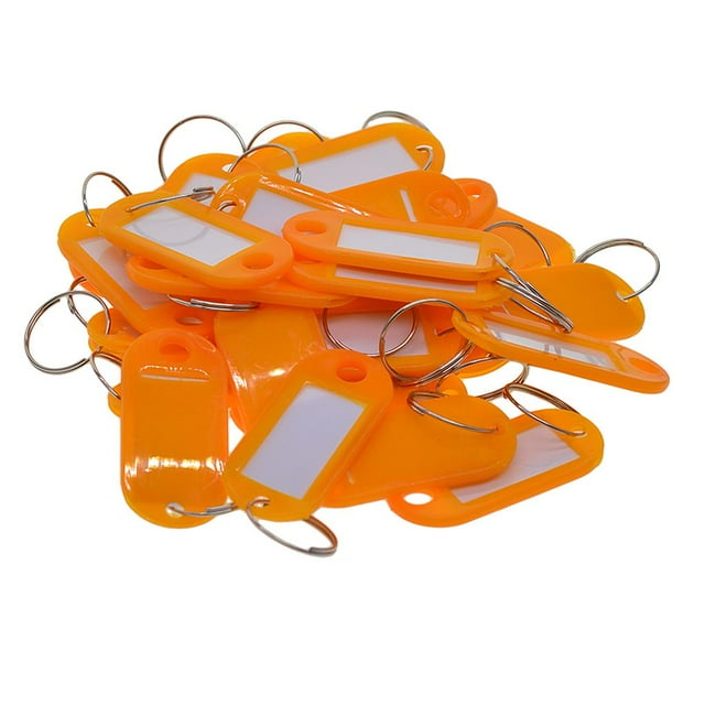 50 Pcs Porte-Clés Multifonction orange