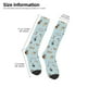 thumbnail image 2 of Fotbe Cartoon Doodle Puppy Calcetas Divertidas Estampadas para Hombre y Mujer, Calcetas de Algodón hasta la Rodilla para Caminar, Correr, Enfermería y Embarazo, 2 of 6