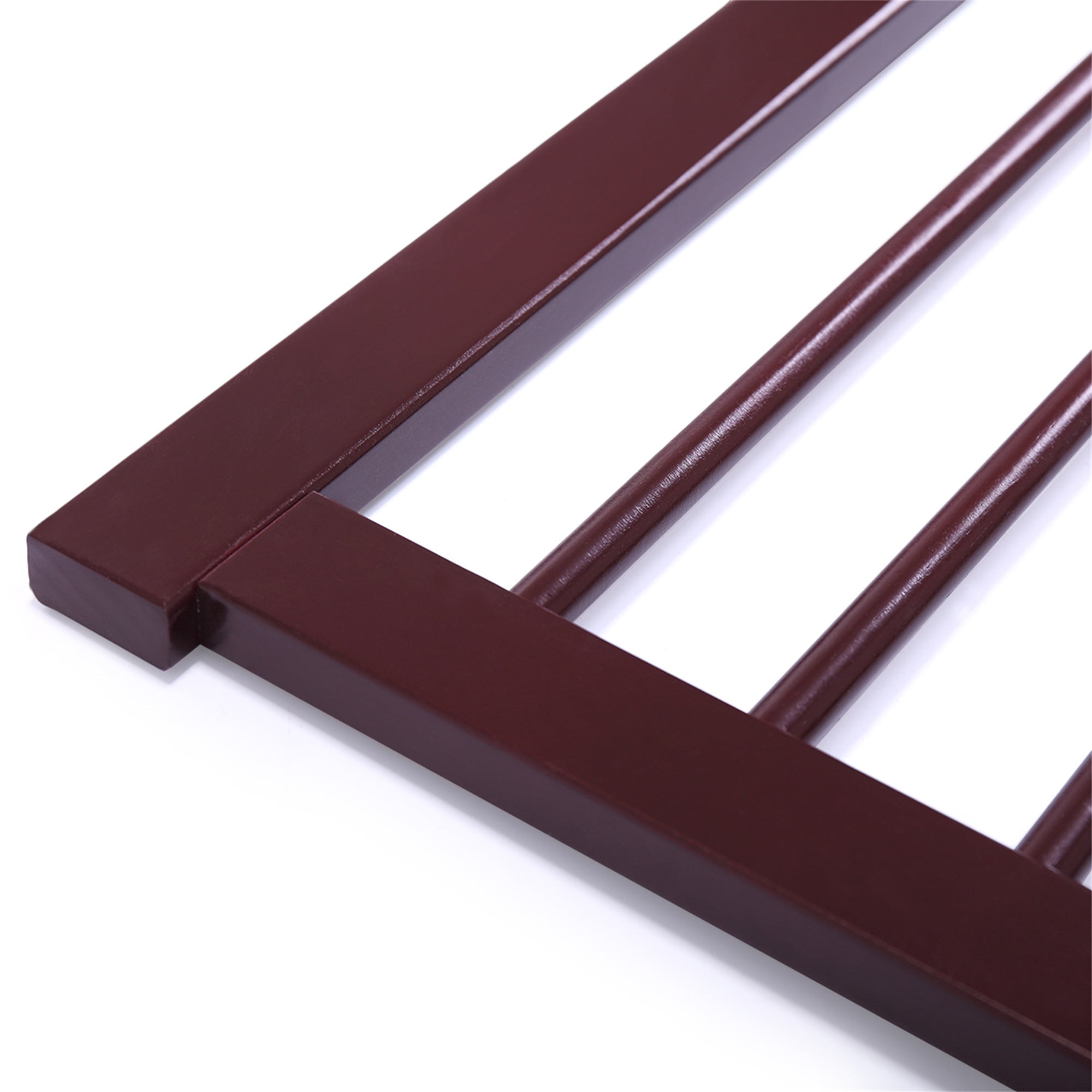Pefilos 81" 3 Panel Wooden Folding Fence Freestanding Pet Gate, Stairs Step Over Divider for Dogs and Puppies, Brown Pefilos 81" 3 Panel Wooden Folding Fence Freestanding Pet Gate, Stairs Step Over Divider for Dogs and Puppies, Brown