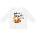 thumbnail image 3 of Inktastic Hugs and Hisses Cute Snake for Valentines Day Boys or Girls Long Sleeve Toddler T-Shirt, 3 of 5