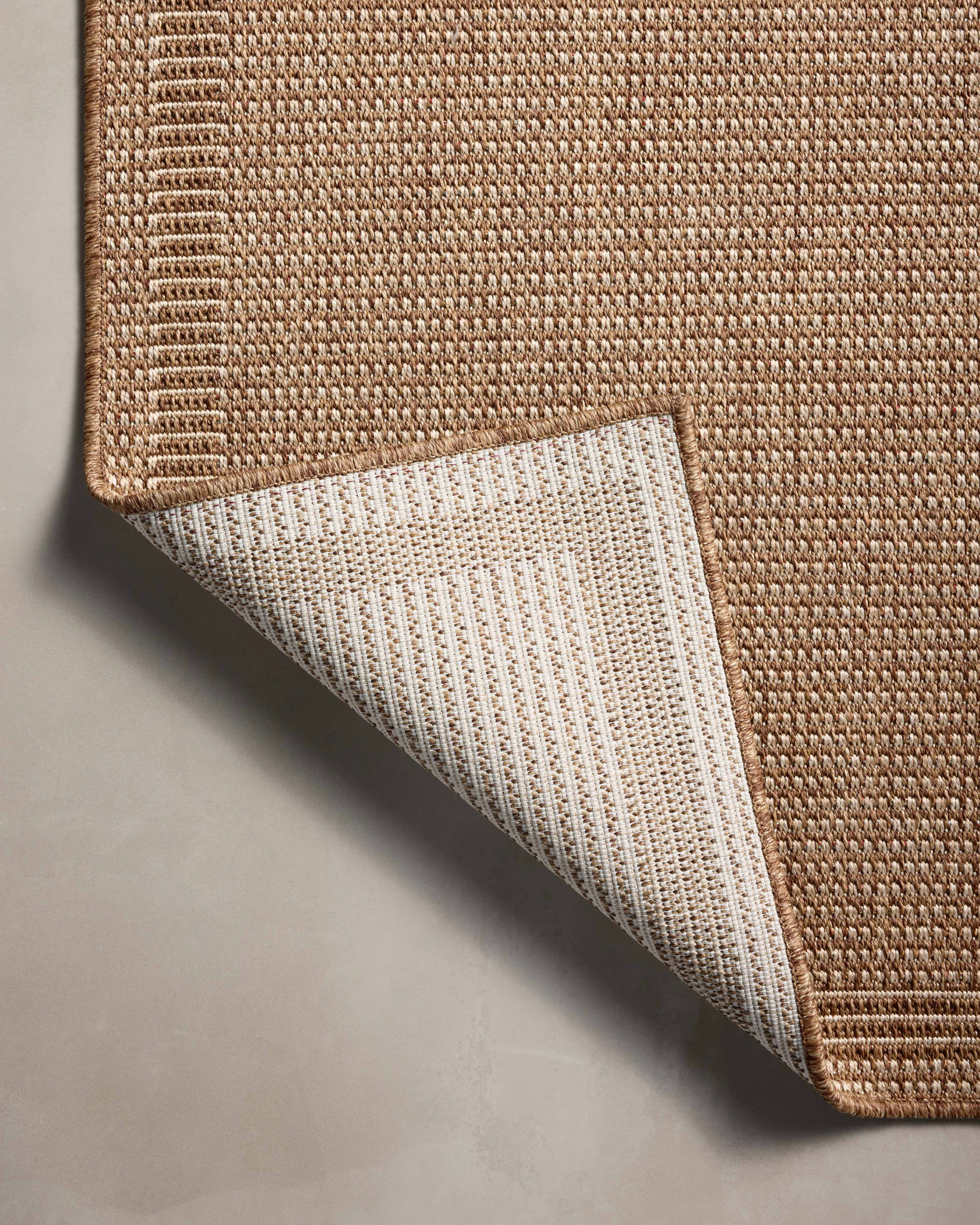 Loloi Merrick Natural / Oatmeal 7'-8" x 7'-8" Round Area Rug