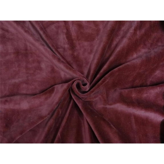 100% Cotton heavy weight Rusty Red Velvet Fabric 54" wide[6386]