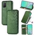 thumbnail image 3 of Étui pour OnePlus 8T à Rabat Portefeuille à Rabat Magnétique Protecteur - Vert, 3 of 5