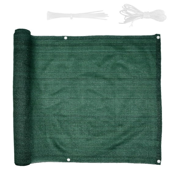 Giyblacko Winter Protection Cover 3ft Privacy Fence Screen Screen X16.4ft Balcony Cover Patio & Garden