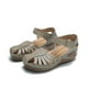 thumbnail image 5 of Zapatos de mujer de verano Tacón de cuña Retro Hollow Out Casual Sandalias de mujer Wmkox8yii  nm9040, 5 of 6