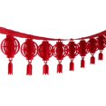 thumbnail image 1 of 3D Pendant Spring Festival Blessing Lantern Pendant New Year's Day Banner, 1 of 12