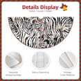 thumbnail image 3 of Fotbe Leopard And Zebra Pattern Christmas Tree Skirt, Tree Skirts Plush Christmas Decorations, Christmas Tree Skirts Xmas Decorations Holiday Party Decor-48", 3 of 6