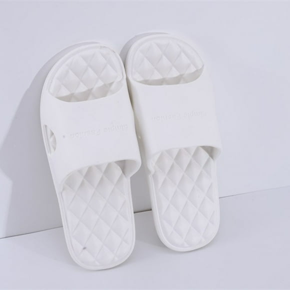 Dvkptbk Slippers for Women Women Men Slippers Home Couple Shoes Indoor Outside Soft Soled Bathroom Bath Slippers Shoes for Women
