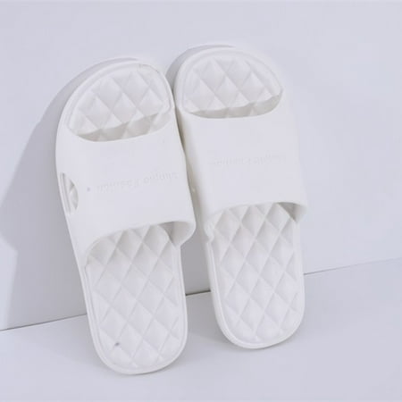 

Kiplyki Flash Deals Women Men Slippers Home Couple Shoes Indoor Outside Soft Soled Bathroom Bath Slippers
