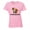 Light Pink, variant on Proud Dog Mom Novelty Pet T-Shirt Lady's Fitted Puppy Print Clothing New Tee