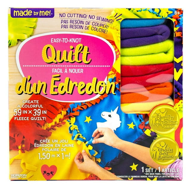 Made By Me Easy-to-Knot Quilt Making