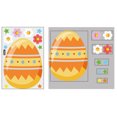 thumbnail image 4 of Ramiter Glass Sticker Decal Holiday Decorations Spring Kids Room Home Kitchen Decor, 4 of 5