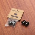 thumbnail image 1 of MYG 2 Pcs Guitar Strap Button Locks Secure Screw Bass Ukulele Belt Buckle Buttons, 1 of 6