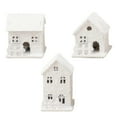 thumbnail image 2 of Mini Christmas Wooden House LED Farmhouse Snow View Ornament Christmas Indoor Decor Town Xmas Light-Up Village Scene Decorations(3PCS), 2 of 7
