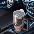thumbnail image 6 of OBREWU Pioneer Flower Tumbler with Handle and Lid,Pioneer Flower 40oz Double Wall Vacuum Insulated Tumbler,Cups Gift for Women and Men, 6 of 7