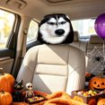 thumbnail image 5 of Homellea Husky Dog Car Headrest Covers, 9.84 Inch Double-Sided Printed Stretch Fabric Seat Head Rest Protectors for Cars, Trucks, SUVs, Interior Decor and Auto Accessories Set, 5 of 7