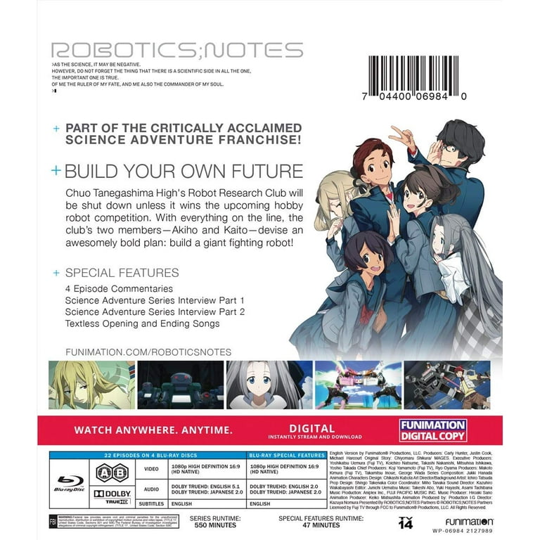 New Robotics; Notes: The Complete Series (Blu-ray + Digital