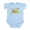Sky Blue, variant on CafePress - My First Mardi Gras Infant Bodysuit - Baby Light Bodysuit, Size Newborn - 24 Months