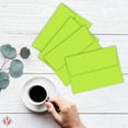 thumbnail image 2 of Light Green A7 Bright Color Envelopes - 5 1/4 x 7 1/4 Inches - Perfect For 5x7 Photos, DIY Arts And Crafts Cards - For Professional and Homemade Projects - Pack of 50 Envelopes, 2 of 5