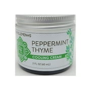 Four Elements Organic Herbals Peppermint Thyme Cooling Cream 2 oz Cream