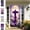 A, variant on FEOLGEHLY 35x71 inch Happy Easter Banner for Spring Decorations for Home, Cross, Flower, Egg Wreaths Pattern Door Banner, He is Risen Decor for Front Door, Fluffy Bunny & Floral Design Door