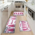 thumbnail image 3 of YIMEIS Merry Christmas Welcome Fall Kitchen Mats Set of 3,Xmas Winter Seasonal Farmhouse Home Seasonal Decorations Rugs for Floor - 16''*24'' and 20''*30'' and 17''*47'' in, 3 of 10