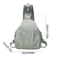 thumbnail image 3 of Travel Backpack For Women Versatile Small Backpack Large Capacity Convertible To Chest Crossbody Bag For Daily Use Cute Backpack, 3 of 6
