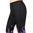 thumbnail image 2 of JustVH Women Plus Size Graphic Capri Leggings Skinny Stretchy Calf-Length Pants, 2 of 4