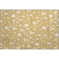 thumbnail image 2 of Addison Rugs Mayfield Premium Machine Washable Transitional Holiday Gold Rectangle Rug, 1'8" x 2'6", 2 of 6