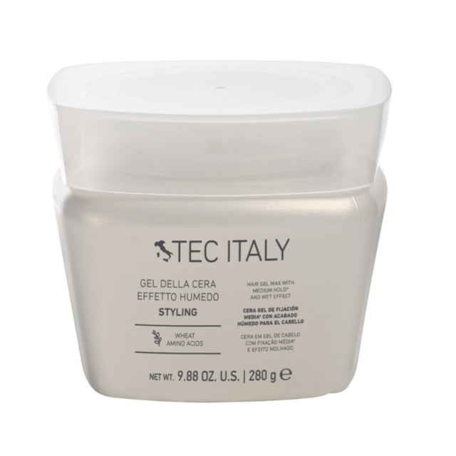 Fijador Tec Italy Gel Della Cera Effetto Humedo Media 280 Gr Tec Italy Cera efecto húmedo