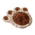 thumbnail image 4 of Cama Plana para Perro con Pata de Oso, Cama para Dormir para Gatos, Nido, Parte Inferior Antideslizante Suave, Cojín para Mascotas, Cama para Gatos, a Marrón XL, 4 of 8