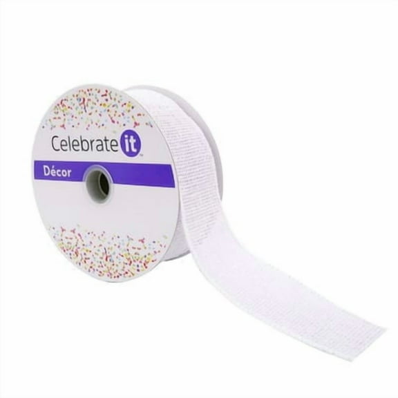 12 Pack: 1.5" x 30ft. Faux Burlap Wired Ribbon by Celebrate It