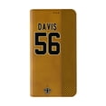 thumbnail image 2 of Keyscaper Demario Davis Brown New Orleans Saints Folio iPhone Case, 2 of 7