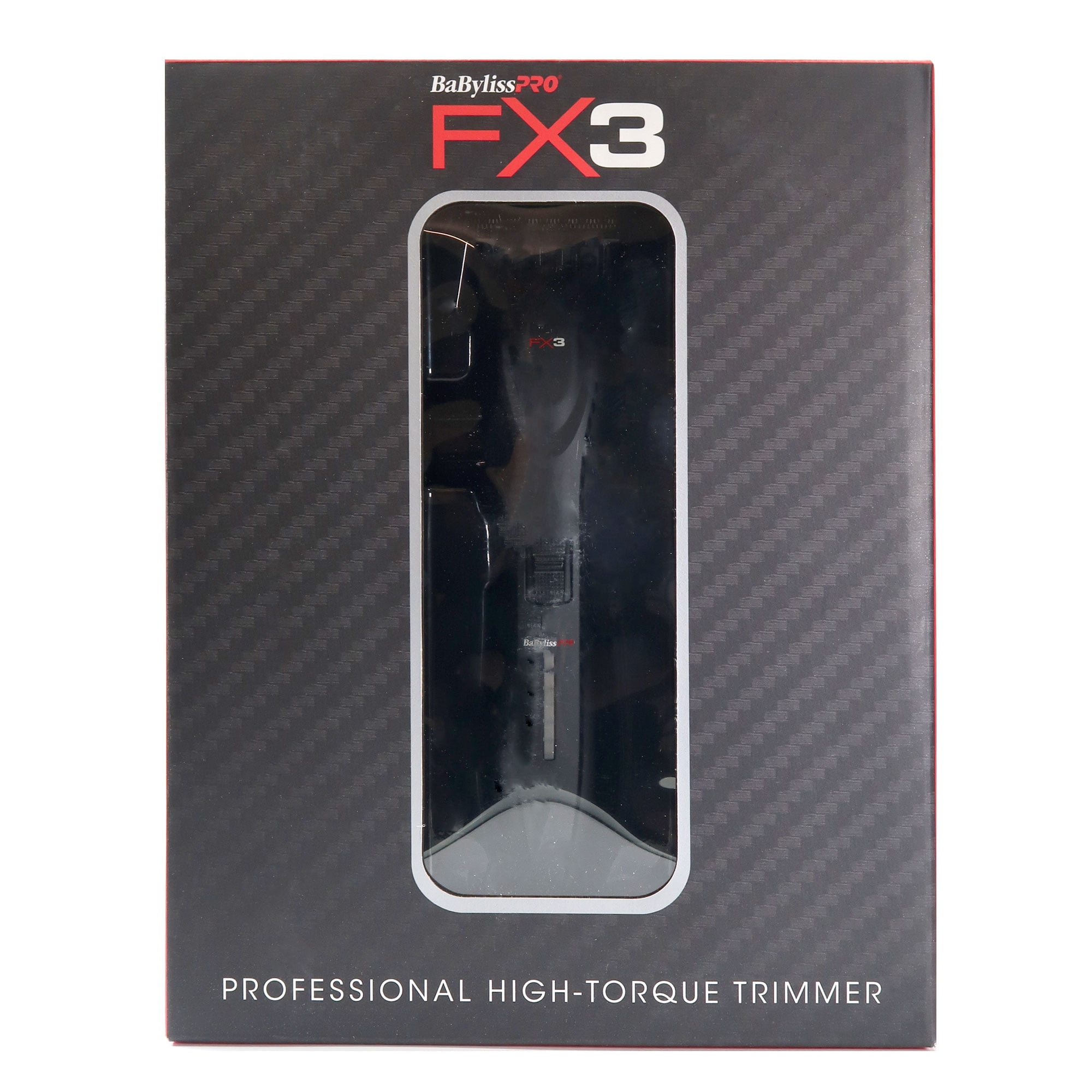 メンズシェーバー BaByliss Pro FX3 Trimmer Black #FXX3TB BabylissPro FX3 Trimmer Black #FXX3TB - Barber Depot