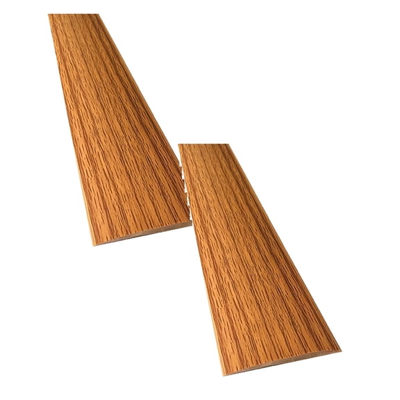 Floor Transition Strip, Floor Transition Strip,Self Adhesive Carpet Wood Tile,Cover Edge Trim Gap Doorway Threshold for Uneven Floors Heights Within 5 mm, 39.37"×1.6"(L×W),2PCS