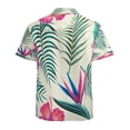 thumbnail image 3 of High Quality Hawaiian Shirts for Men Short Sleeve Aloha Beach Shirt Floral Summer Casual Button Down Shirts Blouses VAAF5R, 3 of 7