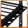 thumbnail image 6 of HiiKaa Power Tool Organizer Wall Mount,150 Lbs Load 3 Layers Storage Rack with 4 Drill Holders for Drills Cordless Tools,Heavy Duty Iron Garage Tool Storage for Workshop Shed Pegboard Basement, 6 of 9