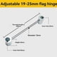thumbnail image 3 of Hinge Adjustment Hinge Adjustment Tool Multi-Specification Portable Labor-Saving Flag Hinge Adjustment Wrench 19-25MM, 3 of 5