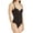 Black, variant on Women's MeMoi MSM-175 SlimMe Contour Underwire Cup Bodysuit w/ Brief (Nude L)