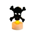 thumbnail image 1 of Electronic Candle Lights Festival LED Halloween Wind Lights Decorative Injection Candles Night Lights Halloween Style Desktop Scenery 7 Candle Winding Candle Book Scented Candle Winter Candle Set, 1 of 3