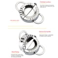 thumbnail image 4 of Moyic 2 unids/set DIY Dumpling molde Wrapper Slicer 304 Acero inoxidable Dumpling Maker dispositivo cocina utensilios de cocina Kit Cocina y Comedor Moyic HA3213-00B, 4 of 6