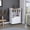 White, variant on High-quality engineered wood | Easy drink and accessory storage in primary living space, suitable for compact areas